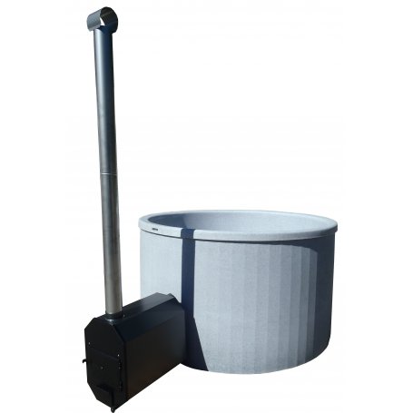 Helppohoitoinen muovinen Kylpytynnyri Palju 1800 L 6-8 hengelle