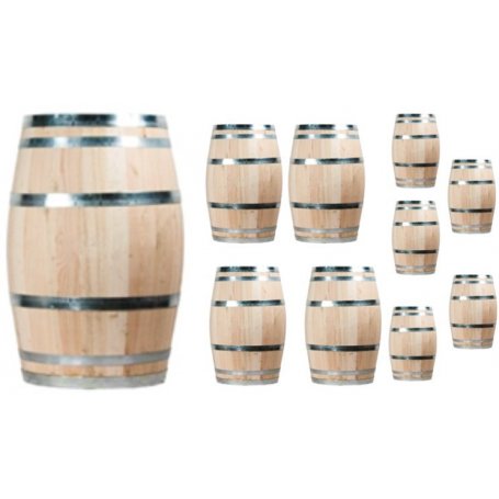 10 kpl uusi viinitynnyri, 100 litraa