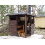 Kotimainen Raita pihasaunarakennus