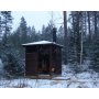 Kotimainen Raita pihasaunarakennus