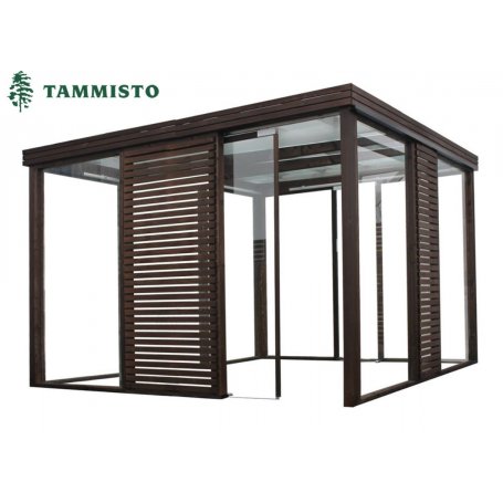 Lasikuutio terassille 3 x 4 m