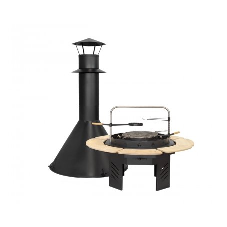 Grillikota mallien Grilli LARGE ROUND  Grillhouse Kotakeittiön äärellä kohtaavat miellyttävä lämpö, gurmee ruoka ja sinä ja ys