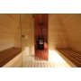 Sauna Iglu 3, pesuhuoneellinen pihasauna 4,8 m