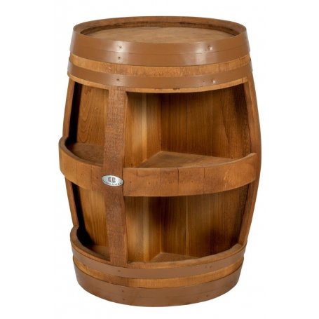 Viinitynnyri esittelyteline "Cabinet", tammea