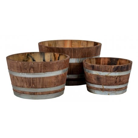 Viinitynnyrin ruskeita puolikkaita 24 kpl