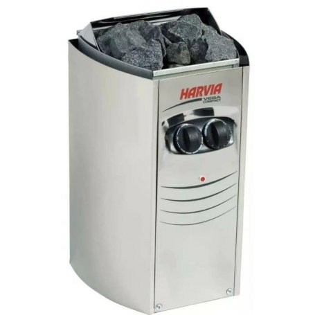 Sähkökiuas Harvia Vega Compact 2,3 ja kivet