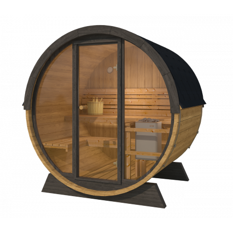 Tynnyrisauna ECO 160x200