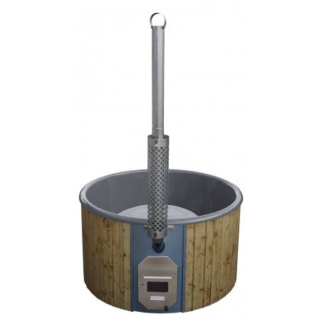 Lasikuituinen Kylpytynnyri Koriks 8 hengelle, laadukas lasikuituinen Palju 1500 L on helppohoitoinen.