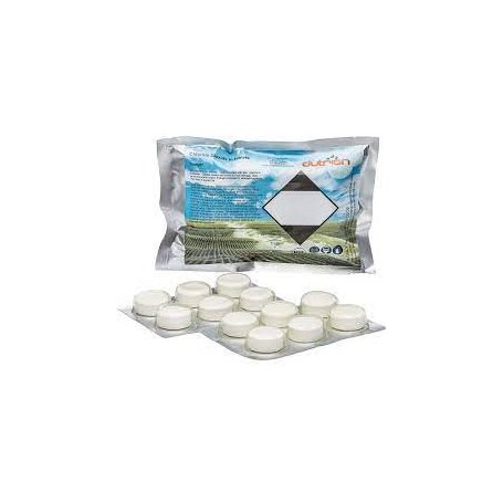 Dutrion-tabletit kylpytynnyreihin, veden hoitoon