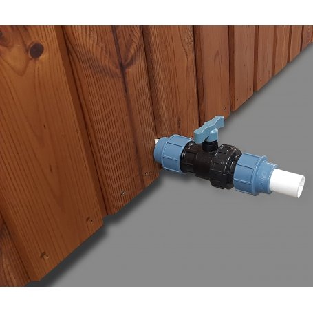 Kylpytynnyrin poistoputken päähän hana