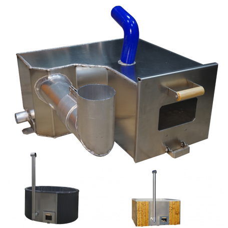 Kylpytynnyrin INTEGROITU kamiina 30 kW