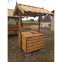 Puinen kaivon suoja - wooden well shelter