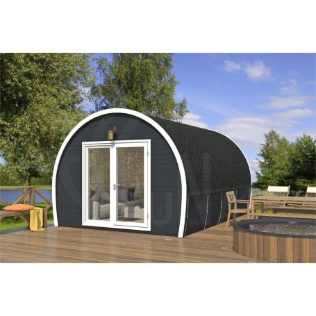 ECO Western kesämökki thermo puusta