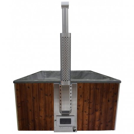 Moderni Kylpytynnyri setti 1625 L integroidulla kamiinalla