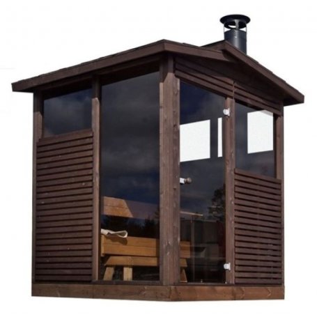 Kotimainen Kota pihasaunarakennus