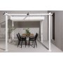 Lazio Pergola 295 x 295 valkoinen