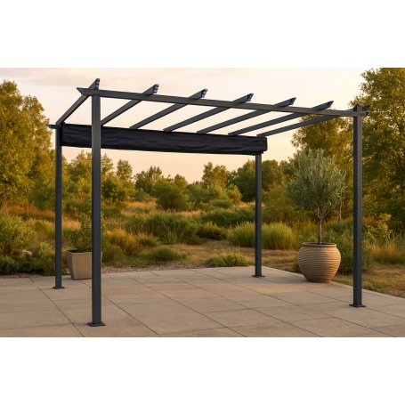 Lazio Pergola 395 x 295 musta