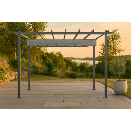 Lazio Pergola 395 x 295 harmaa