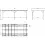 Henley klassik Pergola, 5 kokoa