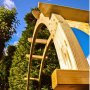 Pergola-kaariportti kävelytien yli, 2 kokoa