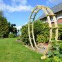 Pergola-kaariportti kävelytien yli, 2 kokoa