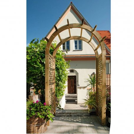 Klassinen kaaripergola Ruusu