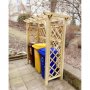York Pergola - roskasäiliöiden kate, 2 mallia