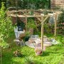 Pyöreä Pergola-karuselli, 2 kokoa