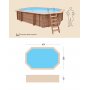 Uima-allas setti Sea Breeze 607