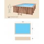 Uima-allas setti Summer Oasis 600