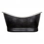 Pieni pronssiamme Bateau steel, silver black