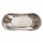 Pieni pronssiamme Bateau steel, silver black