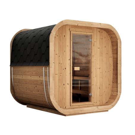 Ecosauna ICON 220 Ø 226 cm wood