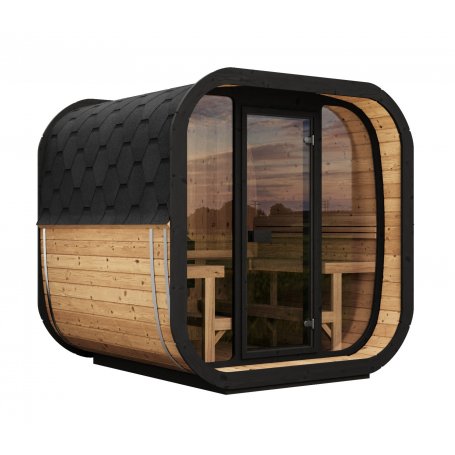Ecosauna ICON 220 Ø 226 cm glass